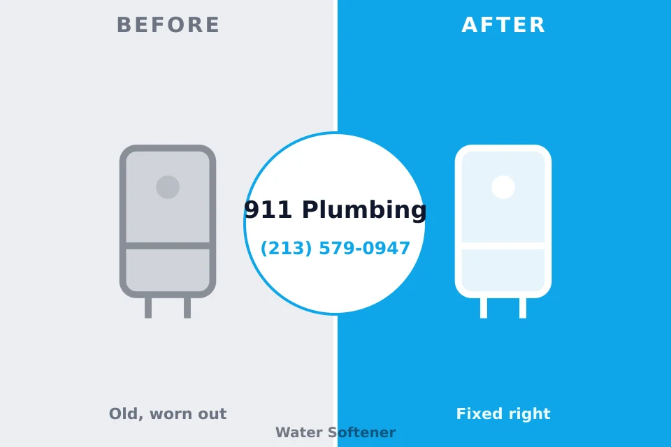 Before and after: plumbing repair Bolivar, TN